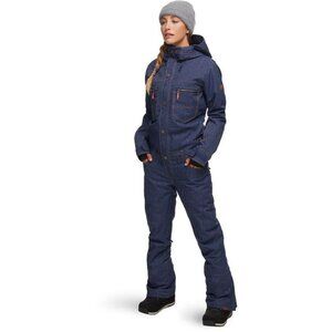 Roxy Women's Formation Snowsuit - Denim - XS